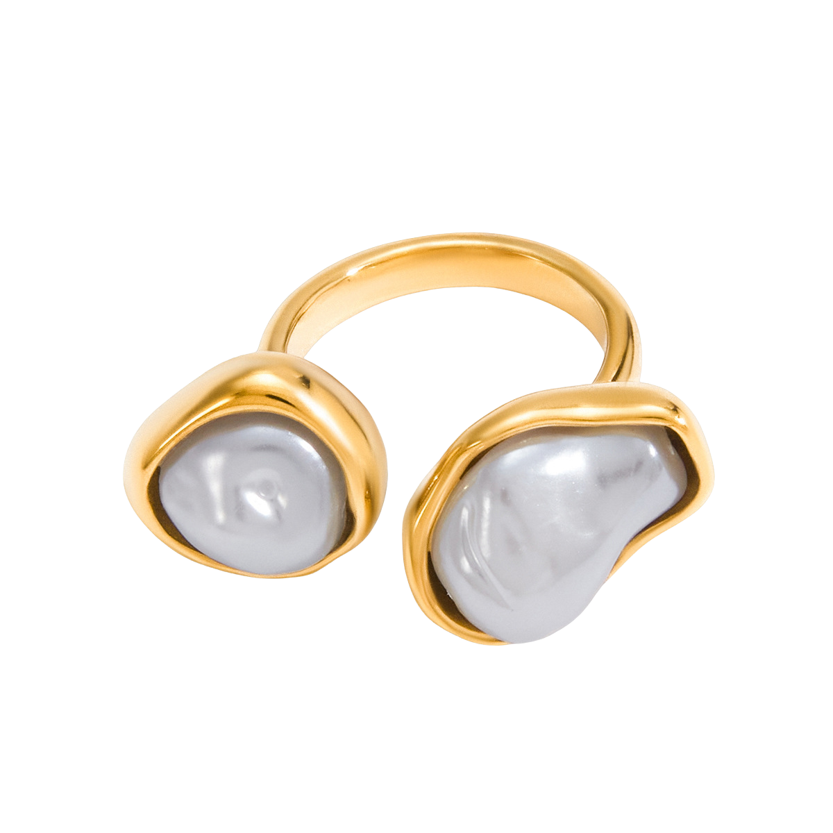 Double pearl - Ring