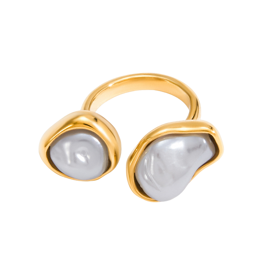 Double pearl - Ring