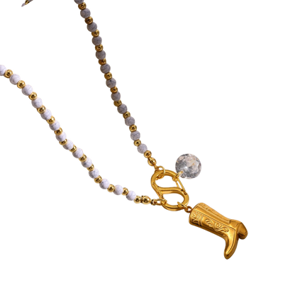 Summer boot - Necklace