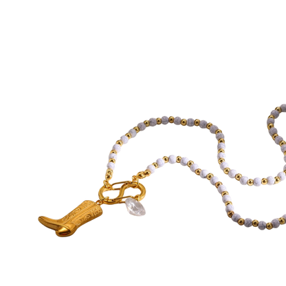 Summer boot - Necklace
