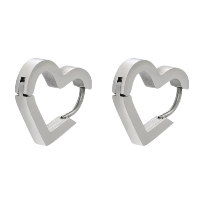 Heart click - Earring