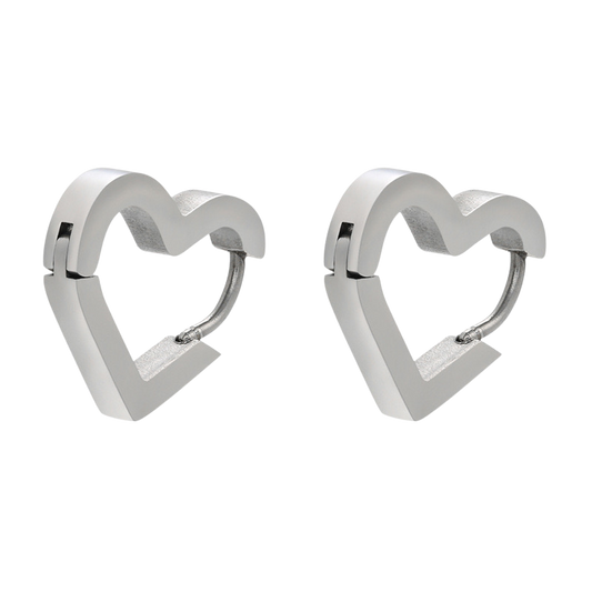 Heart click - Earring