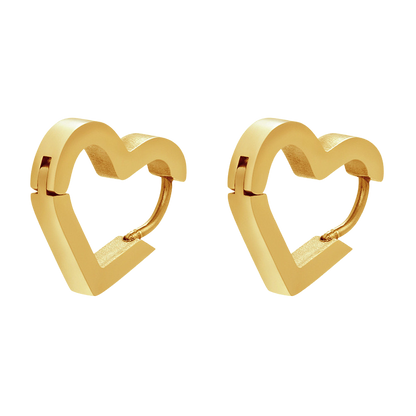 Heart click - Earring