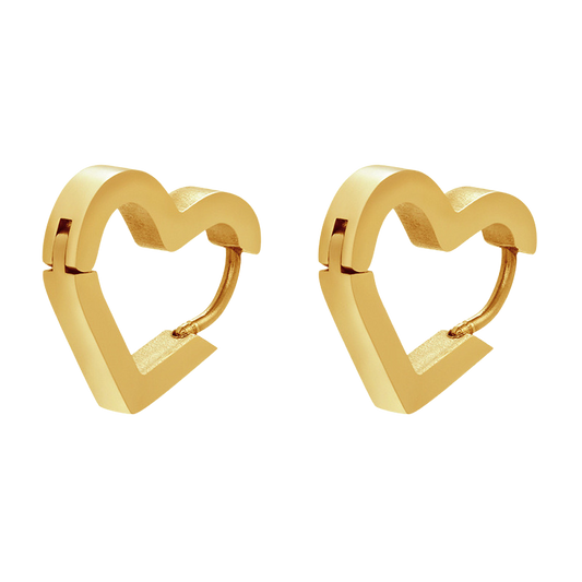 Heart click - Earring