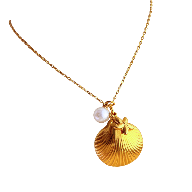 Pearly Shell - Necklace