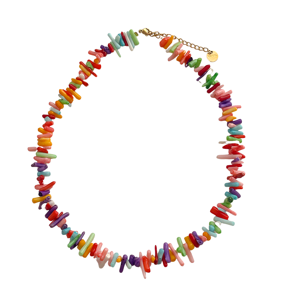 Color coral - Necklace