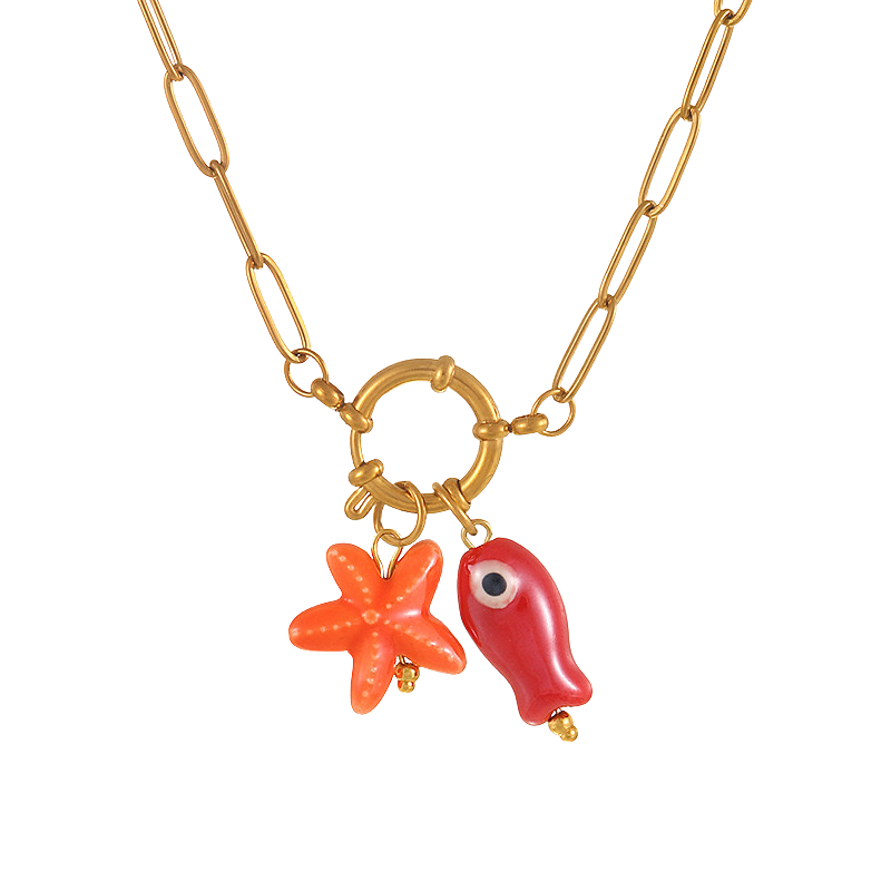 Red summer - Necklace
