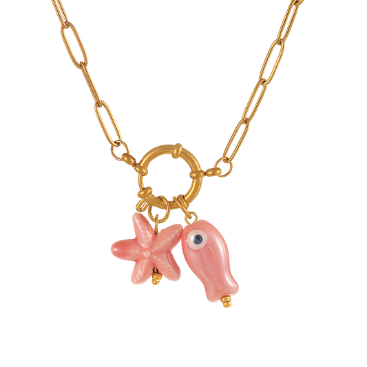 Pink summer - Necklace