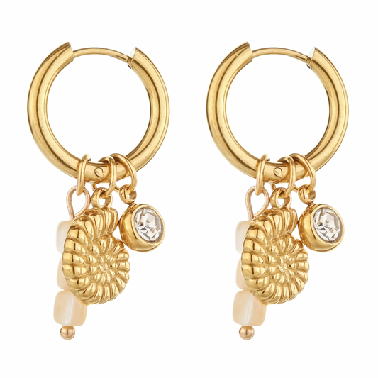 Shiny shell - Earrings