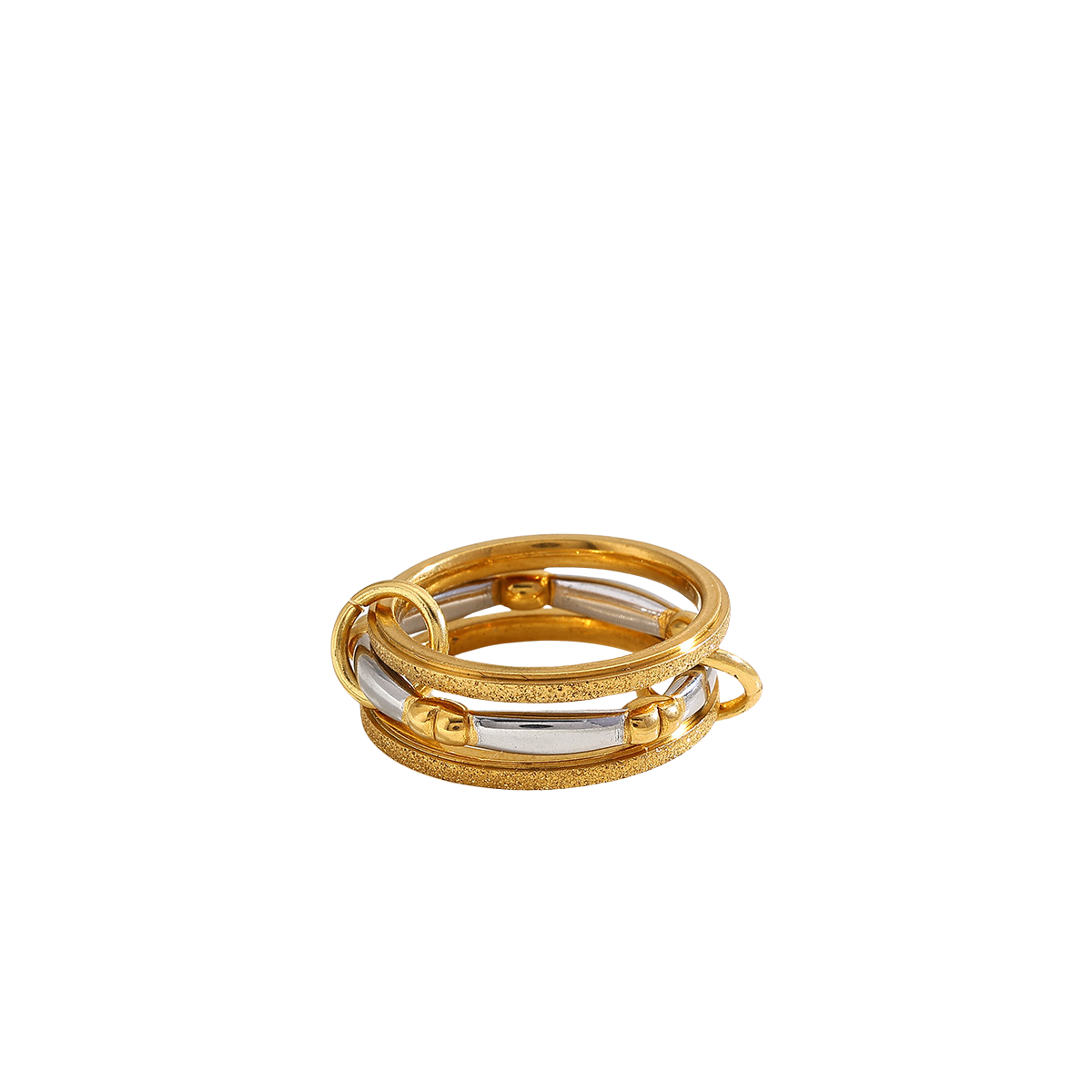 Golden dots - Stapelring