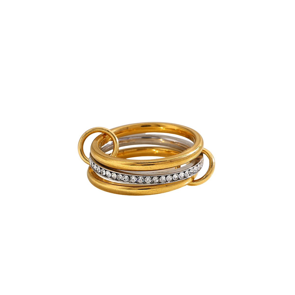 Three layers - Stapelring