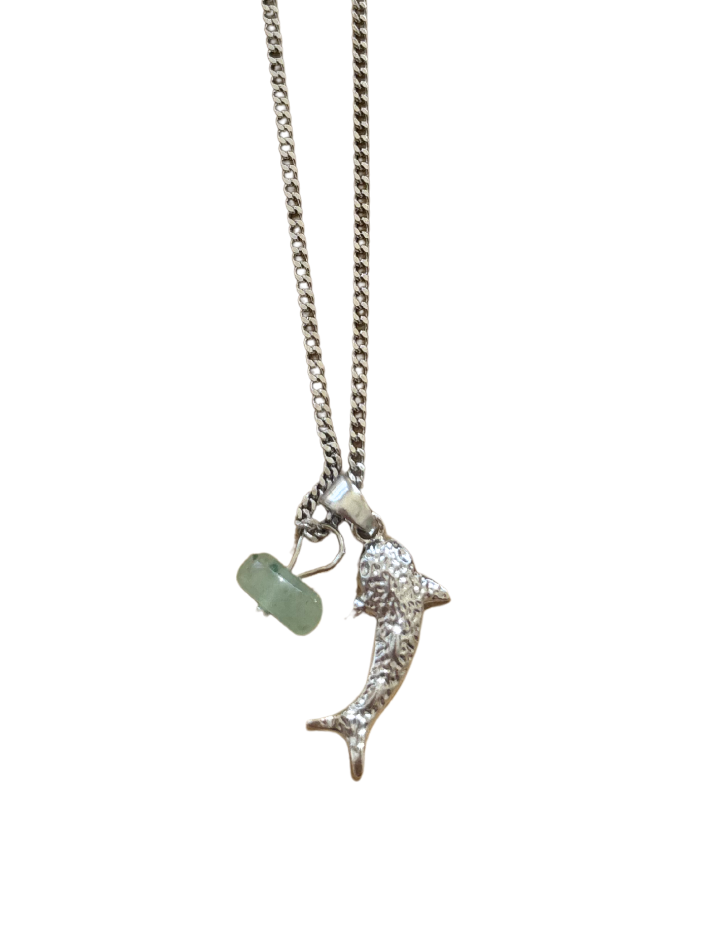Green shark - Necklace