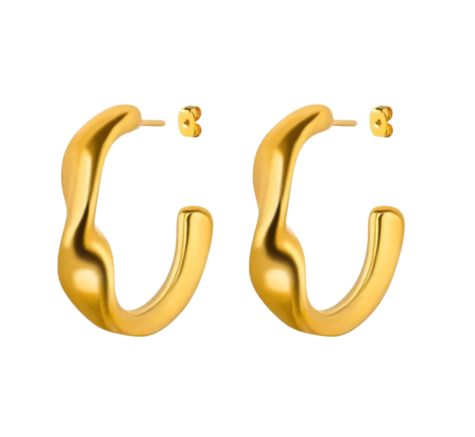 Bend - Stud Earrings