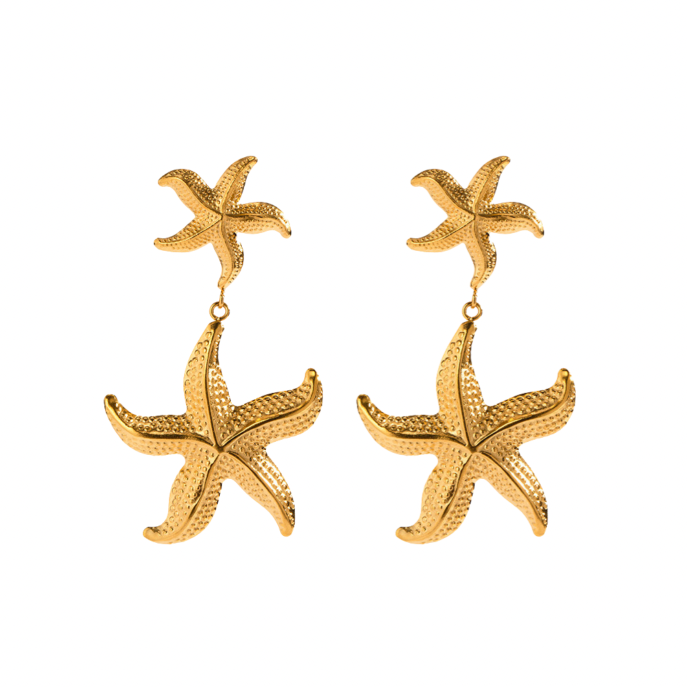Double star - Earrings