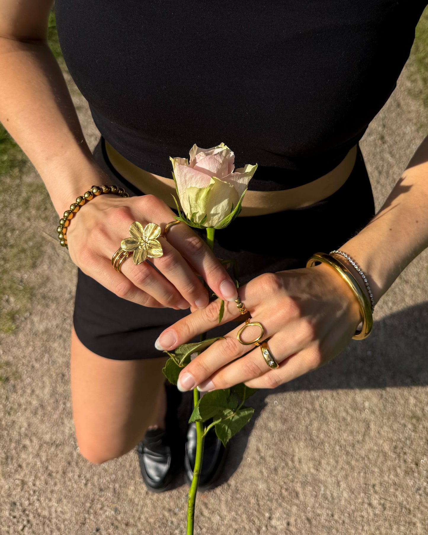 Big flower - Ring