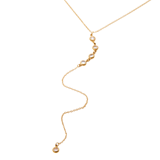 Dazzling - Y necklace long